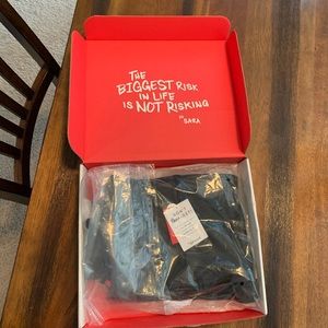 Spanx black large tall